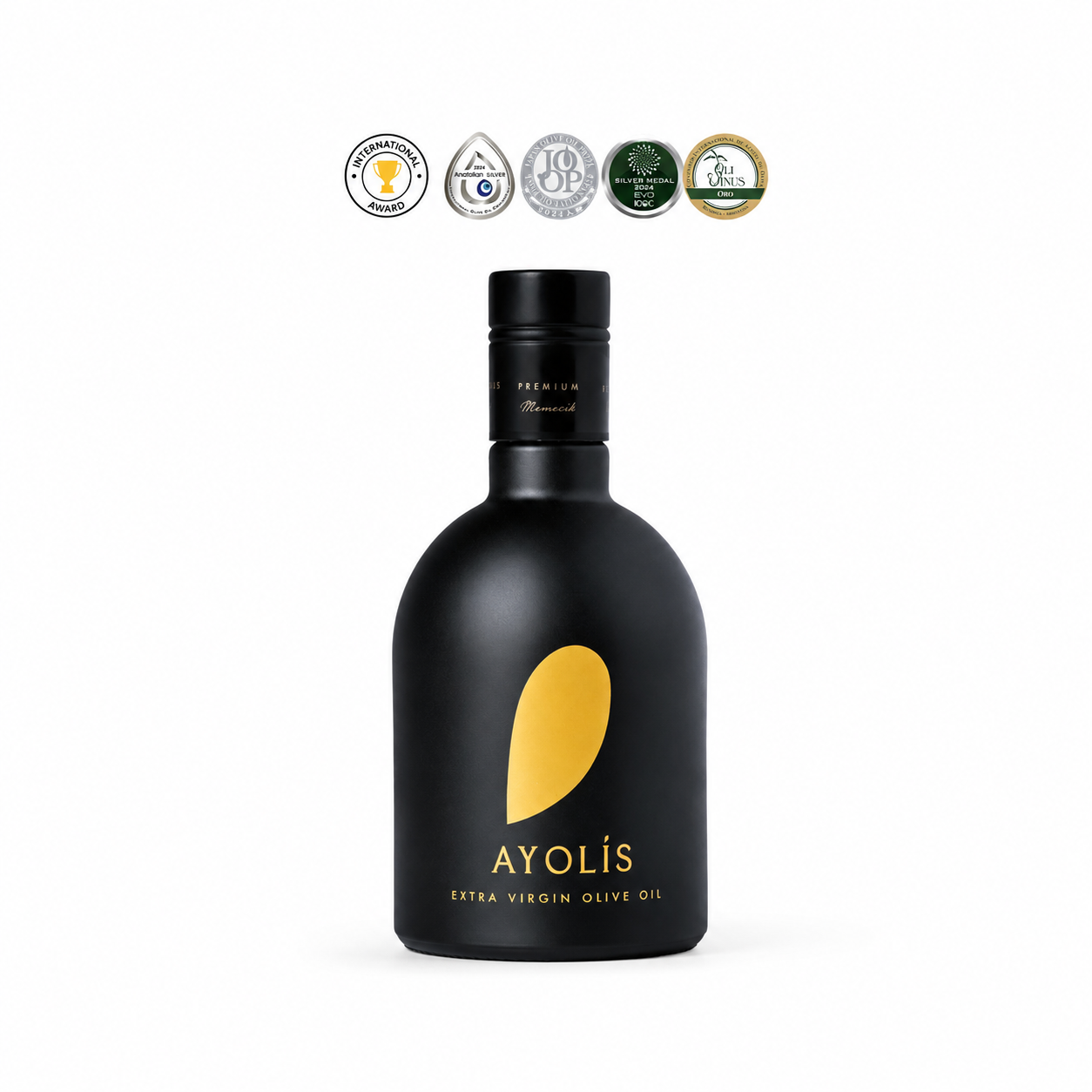Ayolis Premium Gourmet Memecik Extra Virgin Olive Oil, 500ml – Early Harvest, Cold Extracted