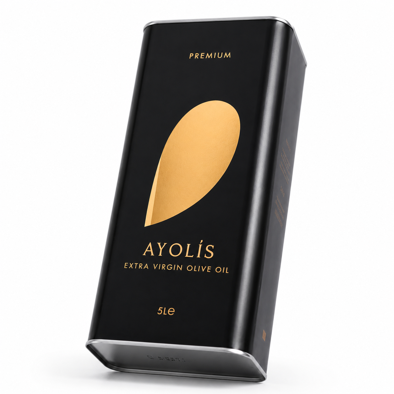 Ayolis Premium Gourmet Trilye Extra Virgin Olive Oil, 5L – Early Harvest, Cold Extracted