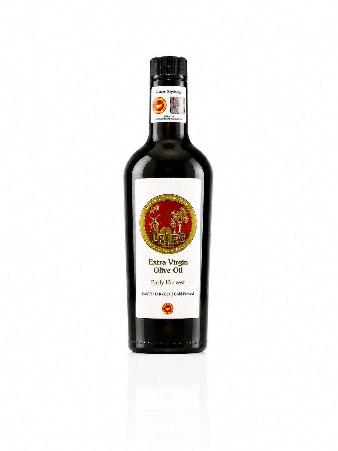 Leleg Early Harvest Extra Virgin Olive Oil, 500ml – High Polyphenol, Cold Extracted